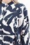 Indigo-Stone-Corded Patterned Dress - 5