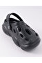 Printed Clogs with Backstraps - Black - 5