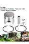 XCAN 34mm Chainsaw Piston Kit For Stihl BG45 BG46 FS38 FS45 FS55 HS45 HS81 Trimmer Blower Chainsa... - 7