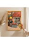 Wooden Frame Painting Framed Poster Art Wall Decor Tk/1478
