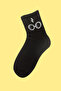 4 Pairs of Women's and Men's Cotton Patterned Socks - College & Sneaker Compatible Socket Socks - 4