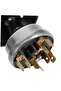Universal Tractor Excavator Truck Horn and Lighting Switch - Round 3-Position Rotary Switch for I... - 3