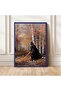 Wooden Frame Painting Framed Poster Art Wall Decor Tk/1480 - 2