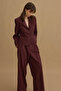 Pens Detailed Jacket Claret Red - 3