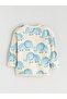 Printed Baby Boy Sweatshirt and Sweatpants Set of 2 (W5) - 4