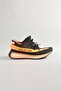 Knitwear Black Orange Sports Shoes