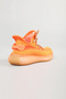 Knitwear Orange Sports Shoes - 2