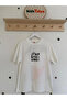 Boy's Text Printed Tshirt-White