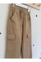 Gabardine Cargo Pocket Children's Trousers - 3