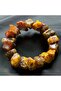 Zhenping Black Old Amber Bracelet, Suitable for Both Men and Women