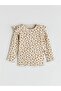 Crew Neck Printed Baby Girl Pajama Set (W5) - 2