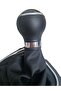 Volkswagen Golf 5 Golf 6 and Jetta 5 Forward Gear Gaiter and Knob Knob Is Leather Trim - 2