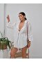 Women's Linen Single Tie Pareo Shirt - 3