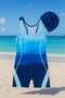 Girls' Swimsuit with Swimming Shorts - 3