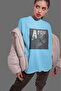 Men/Women Skateboard Transfer Printed Round Neck Short Sleeve T-Shirt - 2