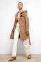 Hooded Cape Detailed Coat Kamel 3109