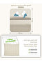 Comforter Set King Size, 8-Pcs, 260x240 cm, Striped Bedding Set, All Season, Microfiber - 4
