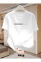 What Ever Printed Oversize Crew Neck T-Shirt