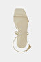 The Maritime Strapp Women's Cream Strappy Sandals - 4