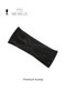 Shiny Black Color Premium Women's Hair Band Bandana