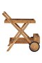 Tea Trolley Solid Teak Wood - 2