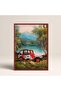 Wooden Frame Painting Framed Poster Art Wall Decor Tk/1486 - 3