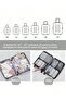 Travel Organizer Suitcase Packing Set Storage Cases, Luggage Bag, Portable Luggage 8 Pieces - 8