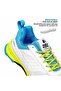 Jaffa 22 Cricket Shoes | White/lime-yellow | 3 Uk/4 Us/37 Eu | Mesh | Non-slip Sole - 4