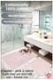 Cotton Woven Bath Mat Set, Bathroom Rug Set of 2 60X100 - 60X50 Pudra - 4
