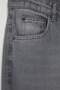 Gri Yüksek Bel Straight Fit %100 Pamuk Non-Strerch Denim Büyük Beden Jeans TBBSS24CJ00050 - 6