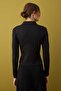 Gri-Siyah 2'li Basic Kısa/Crop İkili Paketl Triko Body Hırka-Kazak TWOAW26KZ00116 - 4