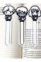 Harry Potter, Hermione, Ron Figure Themed Embossed Set of 3 Bookmarks - 4