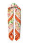 Bird & Flower & Fruit Pattern Scarf Bandana 50X50 cm - 3