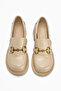 Berita Beige Thick Heeled Women's Shoes - 7