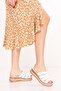 Women's Genuine Leather Stylish Daily Comfortable Slippers Ez.2566 White - 3