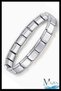 Silver Color Italian Charm Tarnish Free Steel Bracelet Without Lettering (Choose Size)