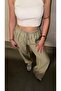 PARLAK LEOPAR DESENLİ PANTALON