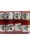 8X50Gr. Sparkle Soft Metallic Glitter Red Metallic Glitter, Soft, Shaggy, Winter - 4