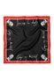 Ataturk Signature & Silhouette Bandana Scarf 50 X 50 cm