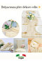 Runner Bohem Tablecloth 100% Cotton Decorative |   Wedding, Party, Promise, Engagement Decoration Tableware Ornament - 4