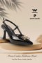 Pc-54707 Z Black Women's Evening Dress Shoes