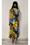 Women's Viscose Combed Loose Cut Skirt Ruffle Dress - 4
