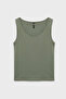 Slim Fit U Neck Basic Undershirt - 5