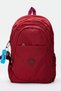 Unisex Burgundy Backpack Daily Use School Bag 14 Inch Laptop Travel Bag 40x30x15cm - 3