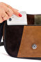 Genuine Leather Suede Midi Daily Women's Shoulder Bag - 4