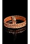 100% Hand Embroidered Copper Bracelet Copper Very Useful for Evil Eye and Health - 2