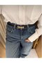 Black Adjustable Size Women's Belt Trouser Belt Dress Belt Shirt Belt Coat Belt - 3