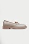 Mubiano Genuine Leather Collection Women's Ballerinas Beige -Mcsdd033-Bj - 4