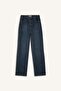 90S Wide Leg High Waist Long Jeans Washed Pants D5523Ax24Wn - 7