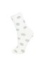 Women's 3-Piece Cotton Socks C6462Axns - 2